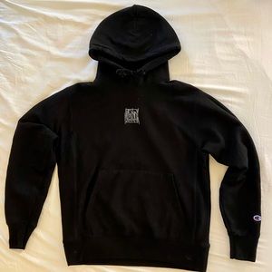 The Dustbox lock screenprinted hoodie